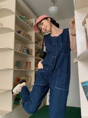 ✨美品✨ ELIN × STUDIOUS 別注 タックオールインワン ブラック - メルカリ