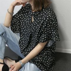 K.T KIYOKO TAKASE ピケデニム フレンチスリーブブラウス - メルカリ