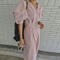 新品未使用 Birthday Bash フリルリネン ロンパース 春夏 - メルカリ