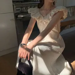 レトロ おしゃれ キャミソールワンピース[K](T)