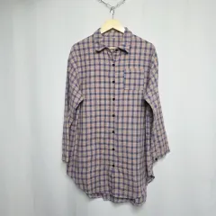 ヴィンテージ レディース オーバーサイズ ロング シャツ FREE