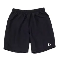 ルーセント LUCENT テニス ジュニア ハーフパンツ ブラック 黒色 子ども キッズ 半ズボン 短パン 試合着 練習着 着替え ウェア トレーニング 部活動 サークル 小学生  XLS5309J ブラック