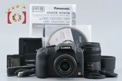 Panasonic パナソニック 【中古】Panasonic パナソニック LUMIX DMC-G6W ダブルズームレンズキット ブラック ミラーレスカメラ