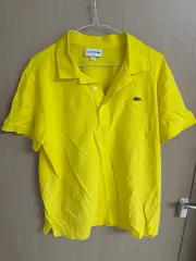 LACOSTE ラコステ スリムフィット スリム フィット ピケ ピケ 半袖 半そで ポロ ポロシャツ Ｙellow イェロー