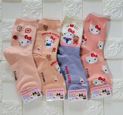ハローキティちゃん靴下4足セット