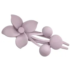 ☆ ラベンダー ☆ バンスクリップ 花 ヘアクリップ ヘアクリップ 花 バンスクリップ 髪留めクリップ 髪飾り 髪留め フラワー ヘアアレンジ ヘアアクセサリー レディース おしゃれ まとめ髪 大人 かわいい お花 キッズ シンプル オシャレ ギフト