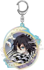 【新品】キーホルダー 伊黒小芭内 オーロラアクリルキーホルダー 「鬼滅の刃」