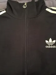 アディダス ブラック ジャージ トラックジャージ