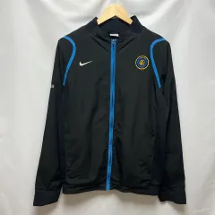 正規品/100 NIKE インテルミラン インテル 00s オールドスクール ブラック ウィンドブレーカー