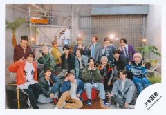 【中古】生写真(STARTO) 少年忍者/集合(17人)/横型・全身/プロフィール写真撮影オフショット2025 第2弾/公式生写真