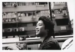 【中古】生写真(ジャニーズ) Hey! Say! JUMP/高木雄也/横型・バストアップ・左向き・モノクロ/海外(香港)オフショット/公式生写真