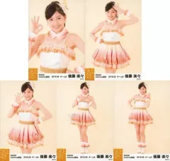 【中古】生写真(AKB48・SKE48) ◇後藤楽々/SKE48 2016年9月度 net shop限定個別生写真「2016.09」「パレオはエメラルド」 5種コンプリートセット