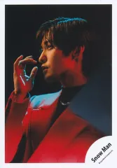 【中古】生写真(STARTO) Snow Man/目黒蓮/バストアップ/シングル「LOVE TRIGGER / We’ll go together」MV＆ジャケ写オフショット/公式生写真