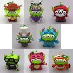 【中古】キーホルダー 全8種セット 「ディズニー/ピクサー コスチュームエイリアン フィギュアマスコット」