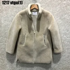 ザラ レディース ボア ロング ジャケット キッズ