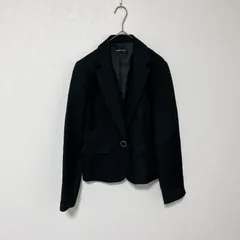 美品　ESPRITMUR エスプリミュール レディースジャケット 11号 LL ブラック ポリエステル 入学式 卒業式 入園式 卒園式 結婚式 フォーマル ポリエステル