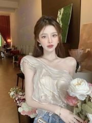 YILON イロン BIJOU OFFSHOULDER BLOUSE ピンク yilon BIJOU OFFSHOULDER BLOUSE ピンク イロン - メルカリ