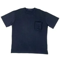 ルイ・ヴィトン Louis Vuitton モノグラム 半袖 カットソー 3Dポケット Ｔシャツ トップス カットソー コットン ネイビー メンズ 【中古】のサムネイル