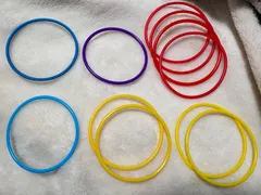 プラスチック製リング　11個セット