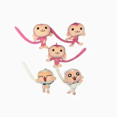 ピンキーモンキー 猿 ぬいぐるみ キーホルダー 5種