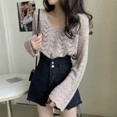 抜き上着 レースブラウス (T)