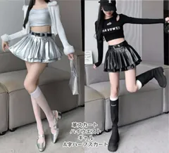 キュロットスカート プリーツスカート (T)