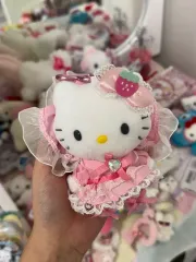 ハローキティ メイド ぬいぐるみ キーホルダー