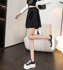 andmary クインスリットスカート 黒 S andmary Quinn slit skirt
