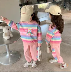 パーカー トップス ロングパンツ セットアップ (T)