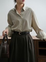 試着のみ】crewre クルーレ ボタンスタッズレザーベルト 黒 short