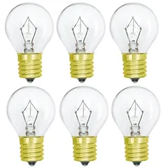 PaeorRorL RunParts 交換用バルブforラバランプ、25ワットe17ベースラバランプ反射板タイプライトバルブ、5パック