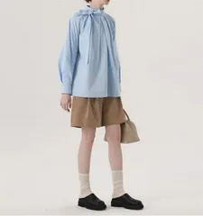 蝶ネクタイ付き快適コートシャツ (T)