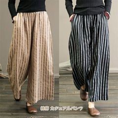 ラミースカートパンツ ドット柄 花柄 切り替え - メルカリ