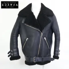 Acne Studios アクネ レザージャケット ライダース Acne studios ムートンジャケット ライダース レザー ボア 17AW - メルカリ