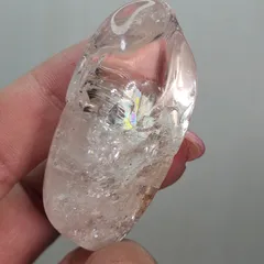 ③ 虹入り水晶✨タンブル✨握り石✨