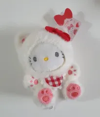 ハローキティ ファー服 ぬいぐるみ キーホルダー