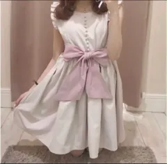 EBLIN リボンスカート（Ank Rouge Honey Cinnamon LIZ LISA風）