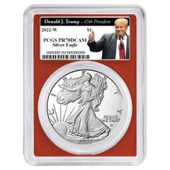 米2021年 イーグル1＄銀貨 トランプ緊急事態生産 NGC/ MS70EPER - メルカリ