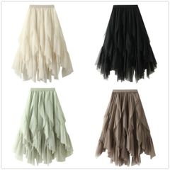 anuke アンヌーク【Reha.】 Tuck Maxi Skirt マタニティ - メルカリ
