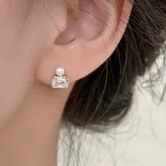 種類3：ゴールド/1点 デザインピアス　S925ポスト (T)