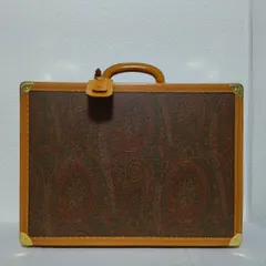【極美品】エトロ ペイズリー柄 アタッシュケース トランクケースのサムネイル