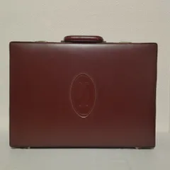 カルティエ　レザーアタッシュケース 極美品☆カルティエ/Cartier【☆レザー/アタッシュケース】メンズ