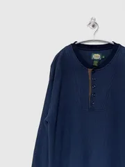 【Cabelas】90-00s ヘンリーネックスウェット L カベラス ヴィンテージ 古着