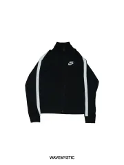 正規品 NIKE ブラック/白 トラック ジャケット