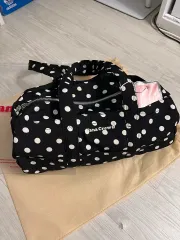 ななクルー ミニ ダッフルバッグ ポルカドット