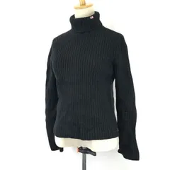 ラルフローレン/POLO JEANS.CO/RALPH LAUREN★ウール/タートルネックセーター【レディースL(M相当/黒/black】インパクト21/Tops◆TBH995