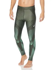 [アシックス] ランニングウェア ENERGY SAVINGロングタイツ 2011C283 メンズ [301(レインフォレスト×チェダーグリーン)] [S]