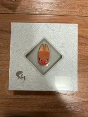 スカイ 光 キッズ ありがとう フォックスマスク ピンバッジ