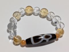 チベット天珠 至純血糸龍紋 如意樹（緑度母）天珠ブレスレット レア 美品 チベット天珠 至純血糸龍紋 如意樹（緑度母）天珠ブレスレット レア 美