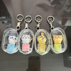 まとめ売り) ちいかわ ハチワレ うさぎ くりまんじゅう フィギュア スタンプ ハンコ キーホルダー